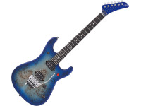 EVH 5150 Deluxe Burl Aqua Burst EVH 5150 Deluxe Burl Aqua Burst